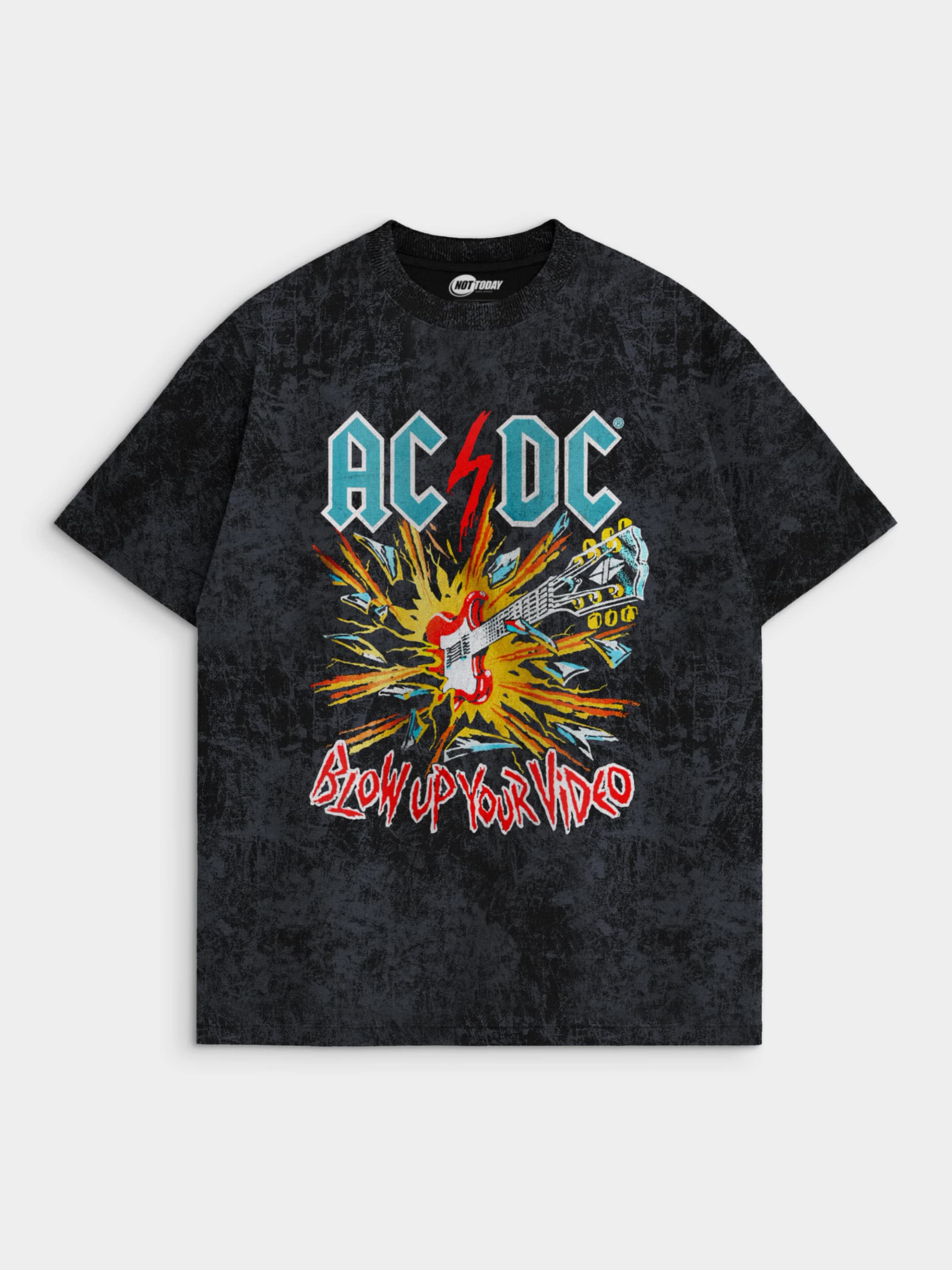 Футболка с принтом AC/DC — миниатюра 1