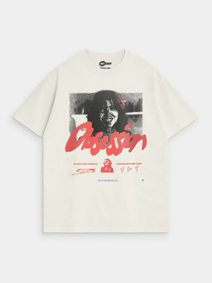 Футболка с принтом Обсессия